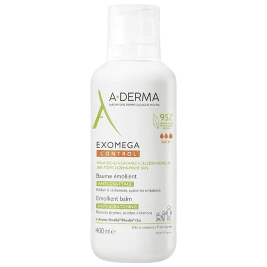 Entspannende Körperemulsion A-Derma Exomega Control Balsam 400 ml