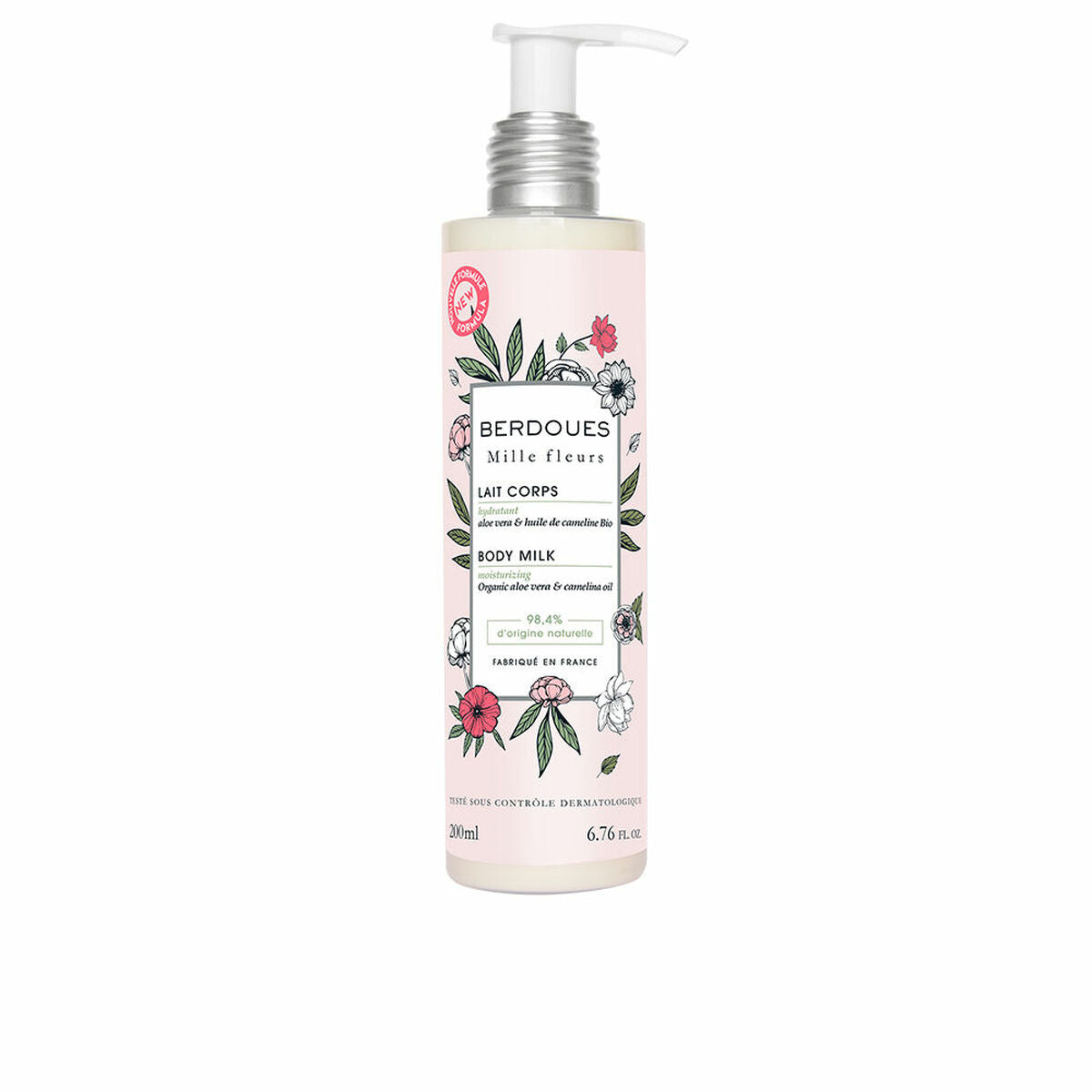 Body milk Berdoues Mille Fleurs 200 ml