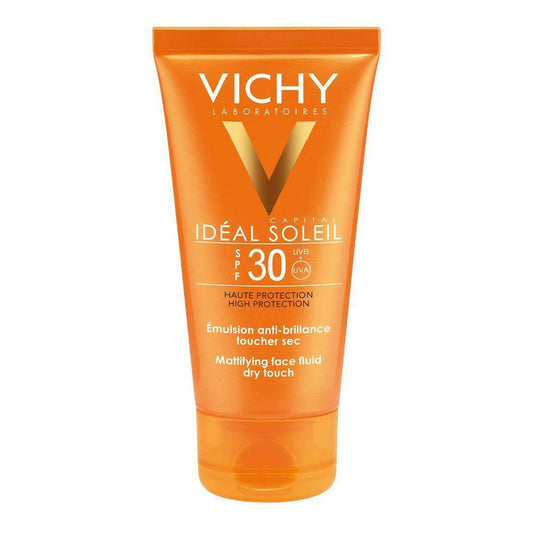 Sonnenschutzcreme für das Gesicht Idéal Soleil Anti-Brillance Vichy 2525113 Spf 30 Spf 30 50 ml