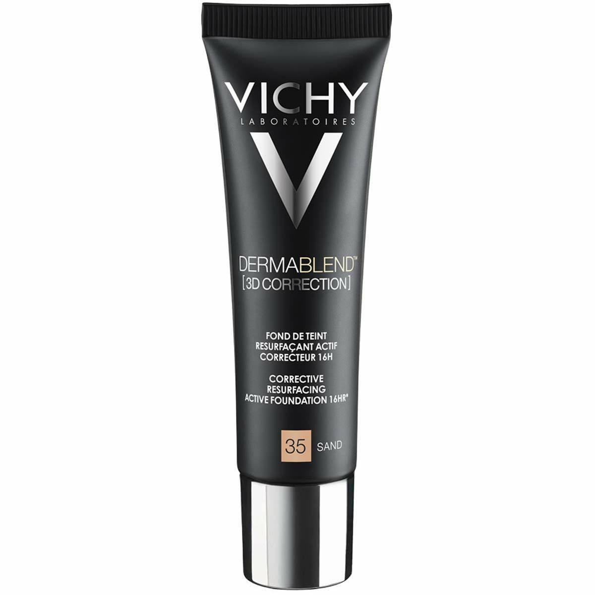 Fluid Makeup Basis Vichy Dermablend 3D Correction 30 ml Spf 25 Nº 35 Sand