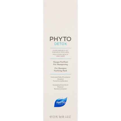 Reinigende Gesichtsmaske Phyto Paris PhytoDetox Pre-Shampoo (125 ml)