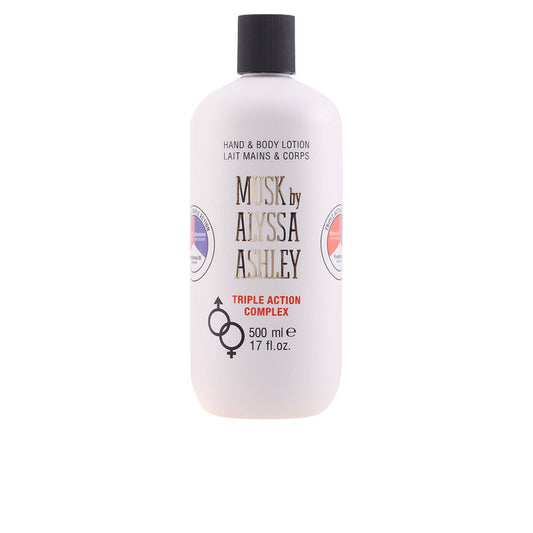 Körperlotion Alyssa Ashley Hand & Body Musk Triple Action Complex 500 ml