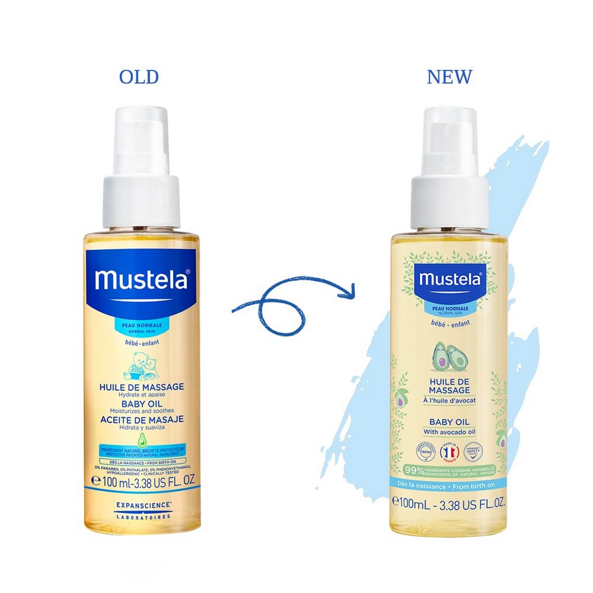 Körperöl für Kinder Mustela Niño 100 ml