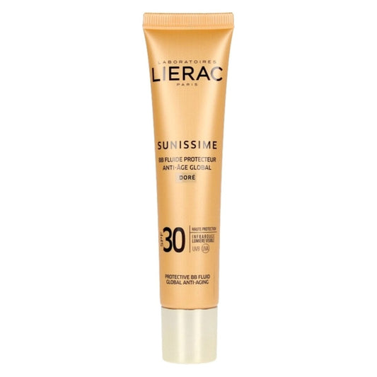 Feuchtigkeitscreme mit Farbe Lierac Sunissime BB SPF 30 Doré (40 ml)