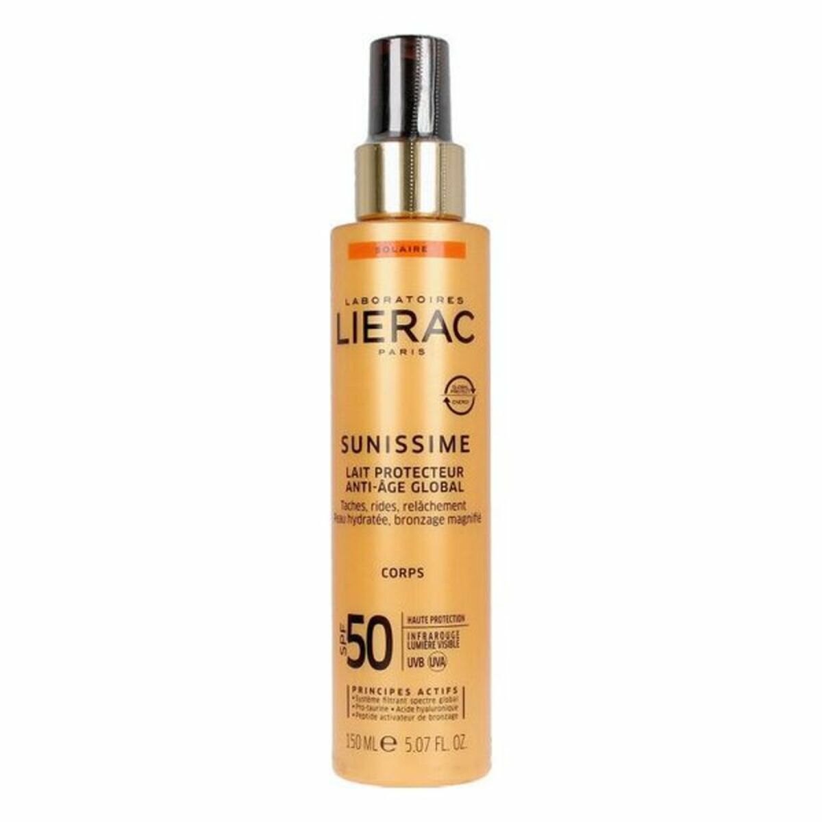 Sonnenschutz Sunissime Lierac Spf 50 (150 ml)