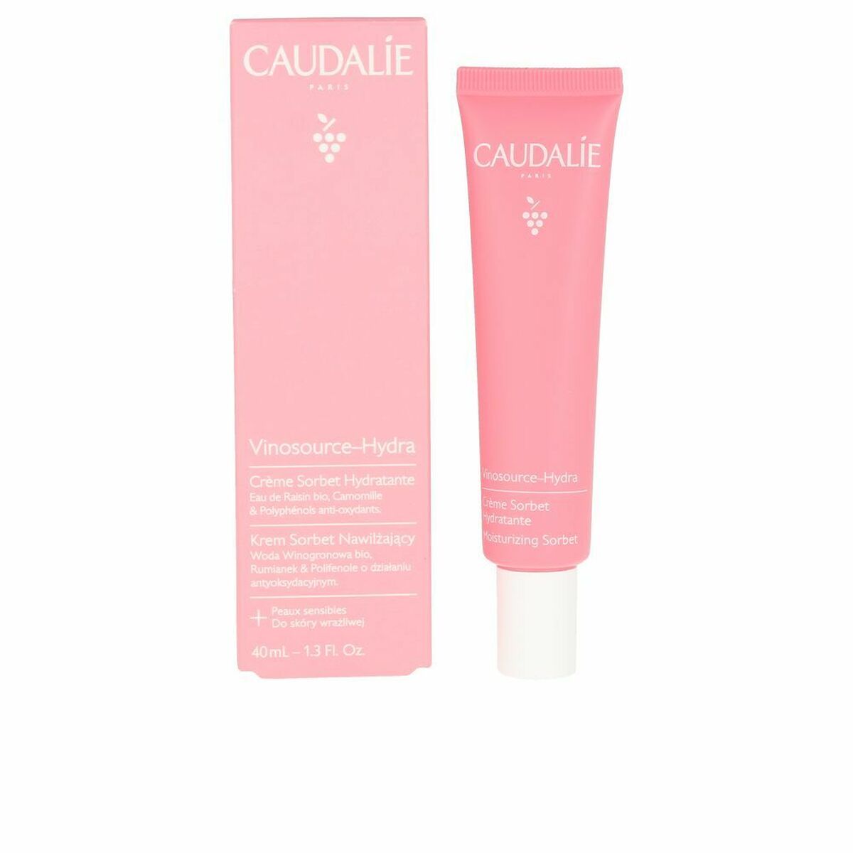 Beruhigende Creme Caudalie Vinosource Feuchtigkeitsspendend (40 ml)