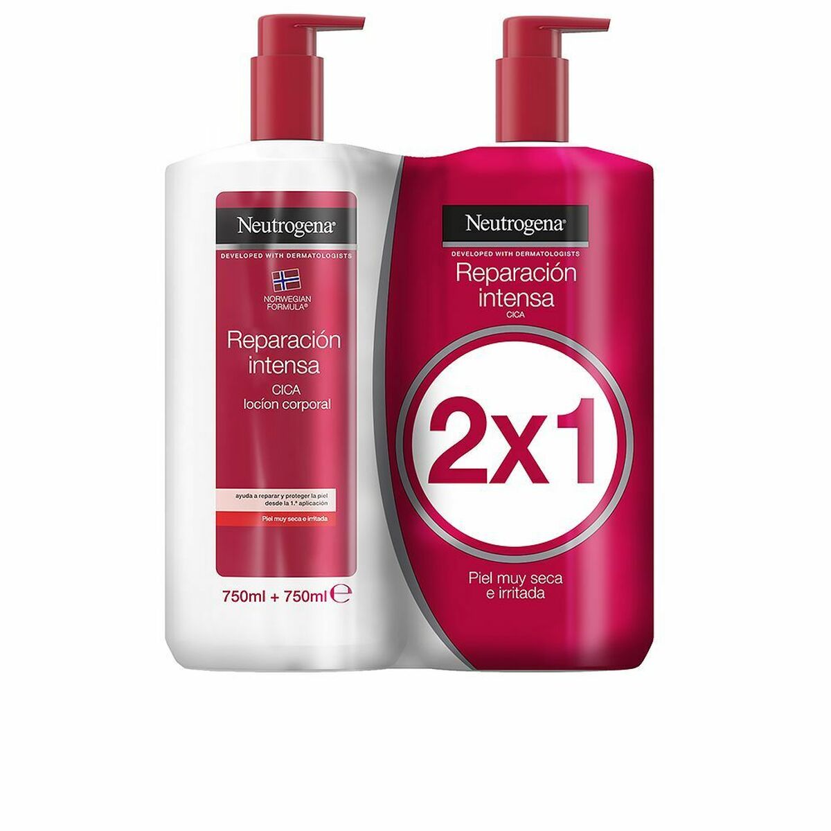 Körperlotion Neutrogena 3.57466E+12 750 ml (2 x 750 ml)