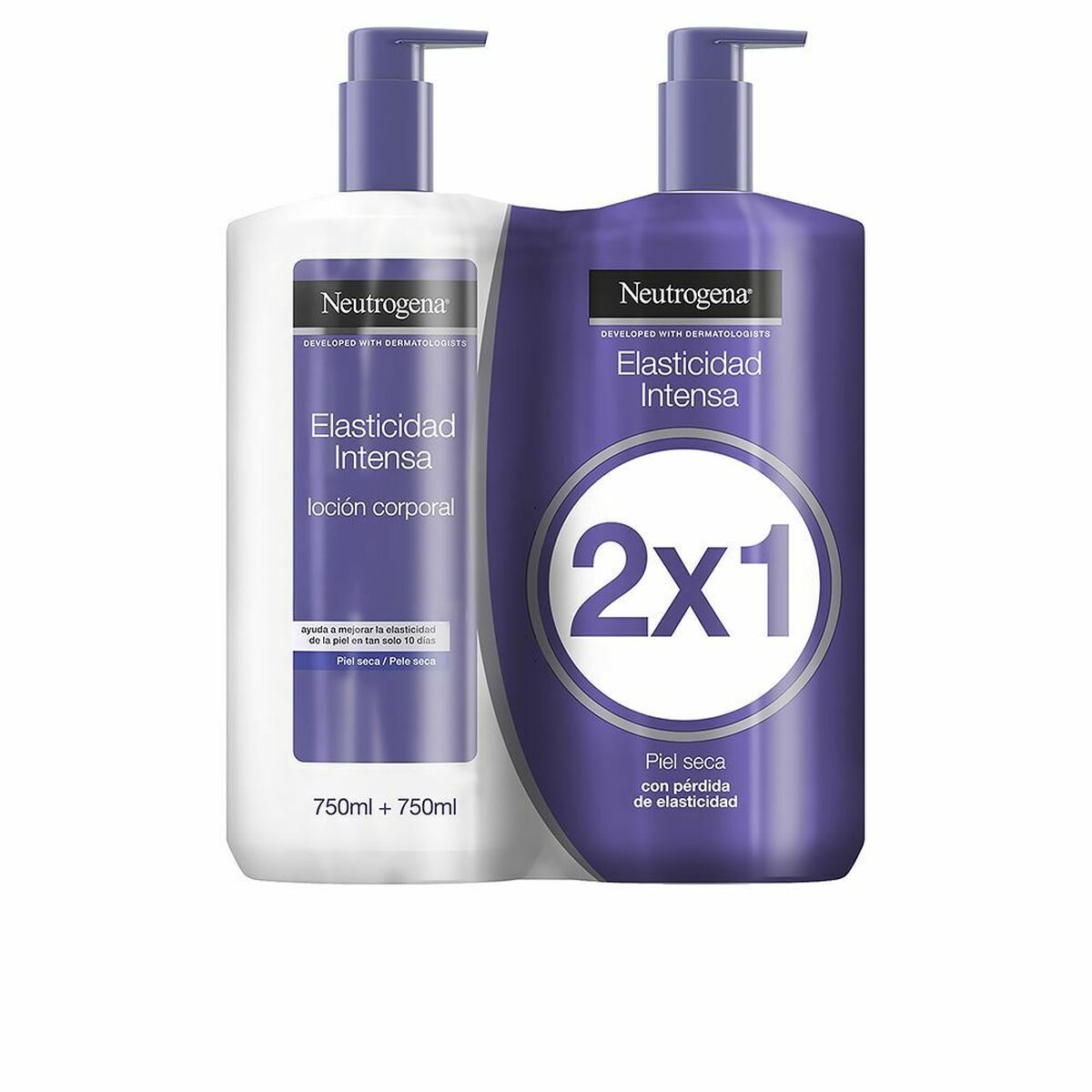 Körperlotion Neutrogena Elasticity (2 x 750 ml)