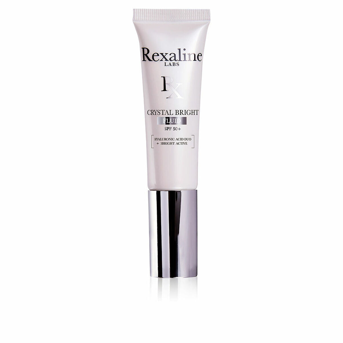 Feuchtigkeits- und Matifizierungsfluid Rexaline Crystal Bright Spf 50 Hyaluronsäure (30 ml)