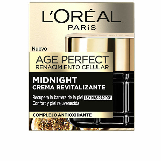 Anti-Aging Nachtcreme L'Oreal Make Up Age Perfect Revitalisierende 50 ml