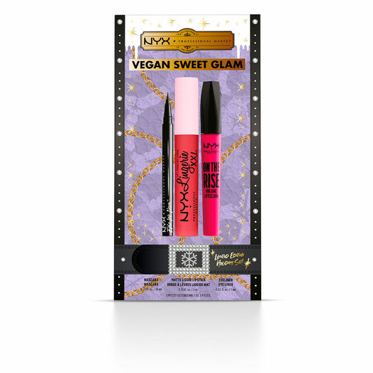 Schminkset NYX Vegan Sweet Glam Limitierte Auflage 3 Stücke