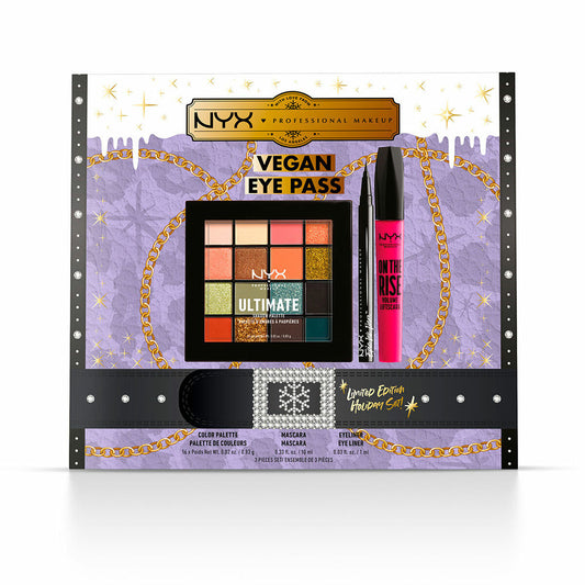 Schminkset NYX Vegan Eye Pass Limited Edition Limitierte Auflage 3 Stücke