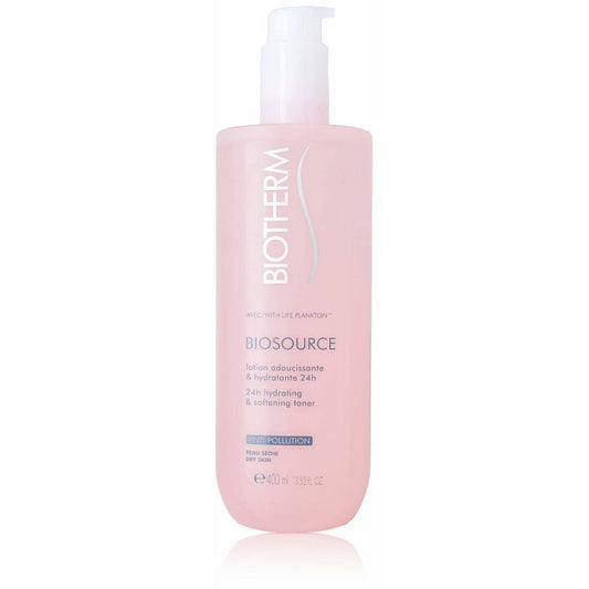 Feuchtigkeistspendende und weichspülende Lotion Biosource Biotherm (400 ml)