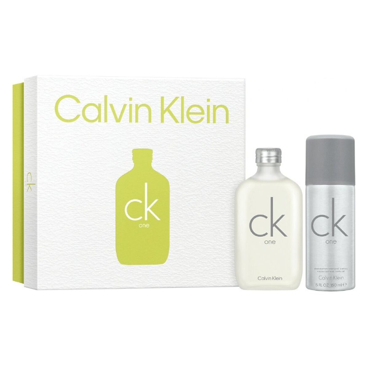 Set mit Damenparfum Calvin Klein Ck One 2 Stücke