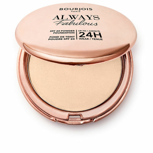 Basis für Puder-Makeup Bourjois Always Fabulous Nº 115 Golden Ivory Spf 20 7 g