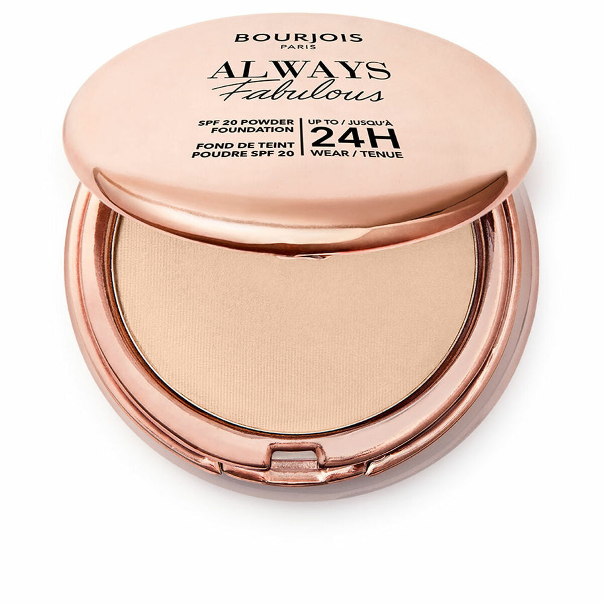 Basis für Puder-Makeup Bourjois Always Fabulous Nº 125 Ivory Spf 20 7 g