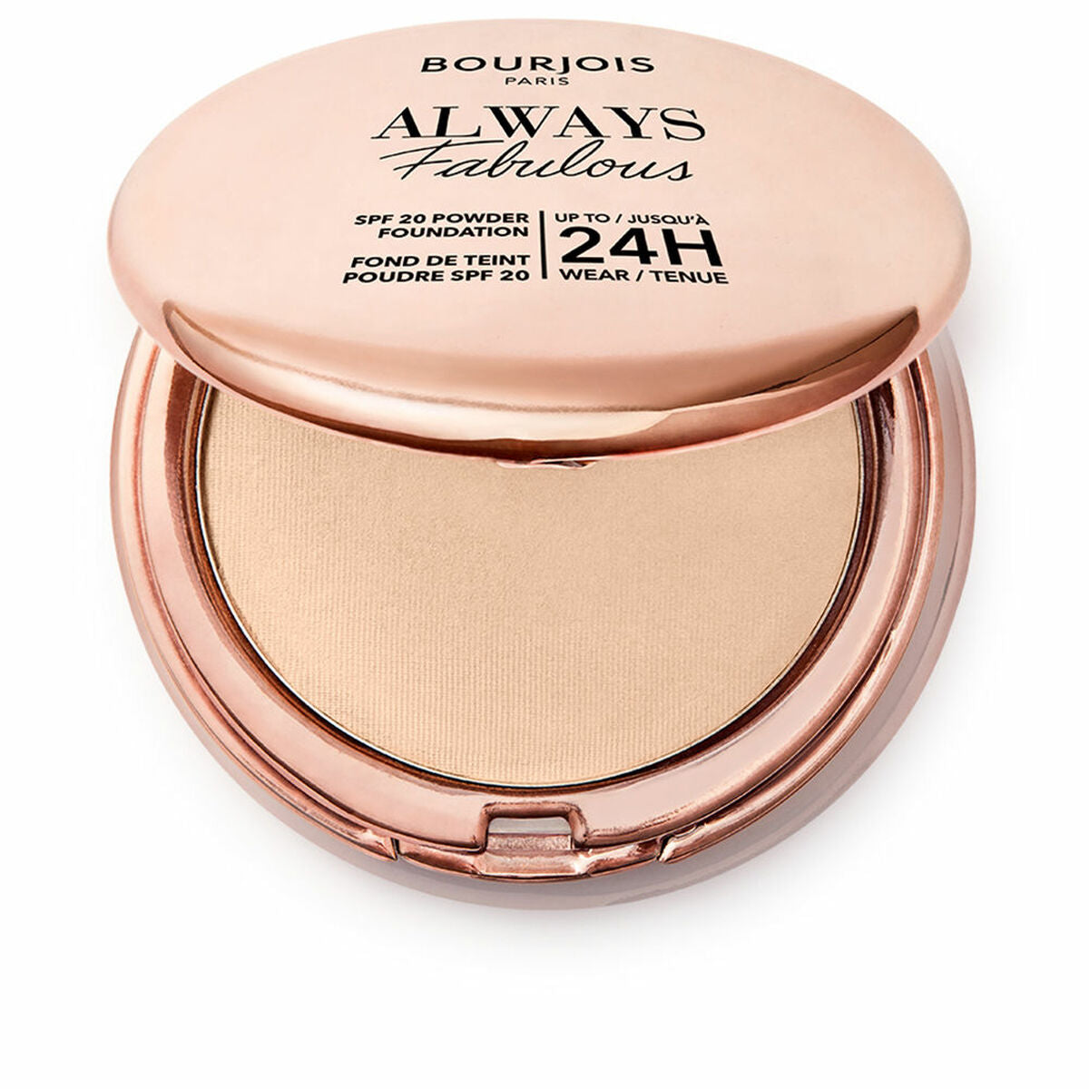 Basis für Puder-Makeup Bourjois Always Fabulous Nº 210 Vanilla Spf 20 7 g