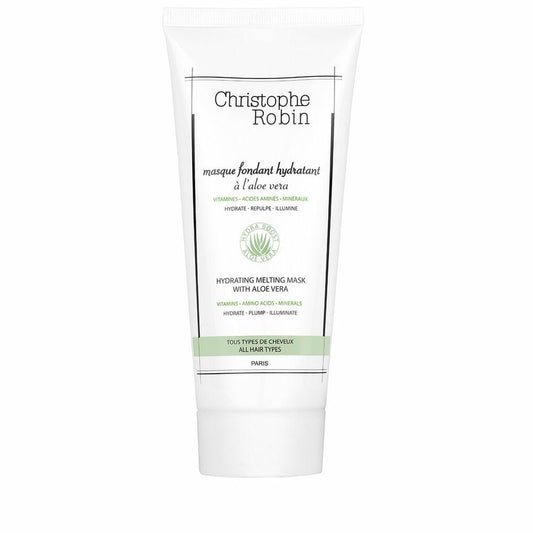 Haarmaske Christophe Robin Feuchtigkeitsspendend Aloe Vera (200 ml)