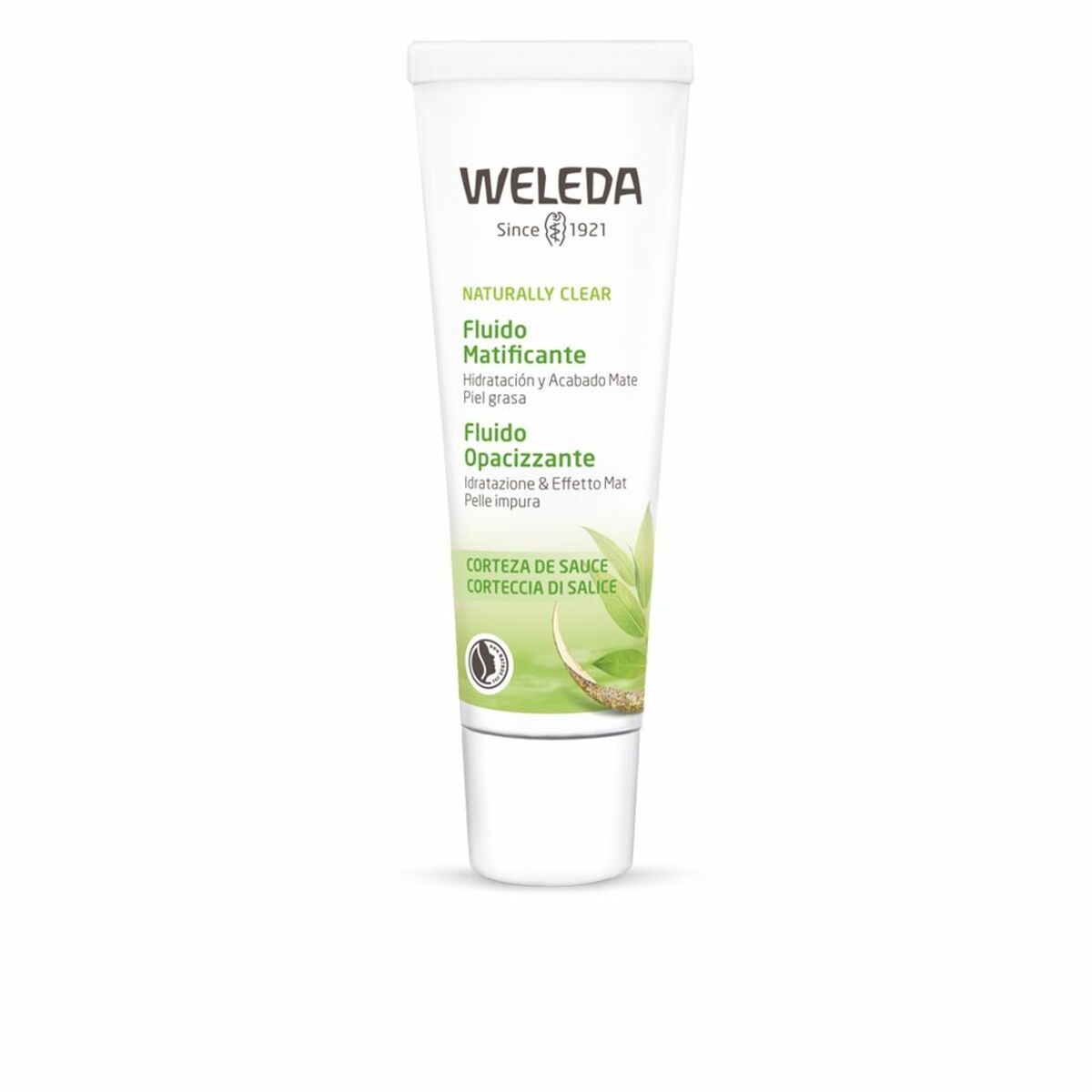 Feuchtigkeits- und Matifizierungsfluid Weleda Naturally Clear 30 ml