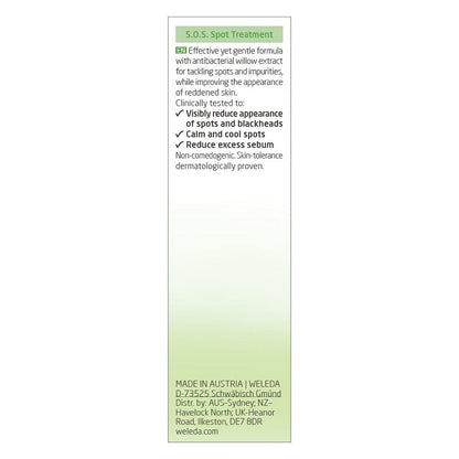 Gesichtscreme Weleda NAturally Clear SOS (10 ml)