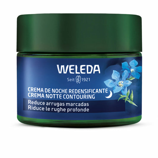 Anti-Falten-Nachtcreme Weleda Blue Gentian and Edelweiss 40 ml Nachverdichtung