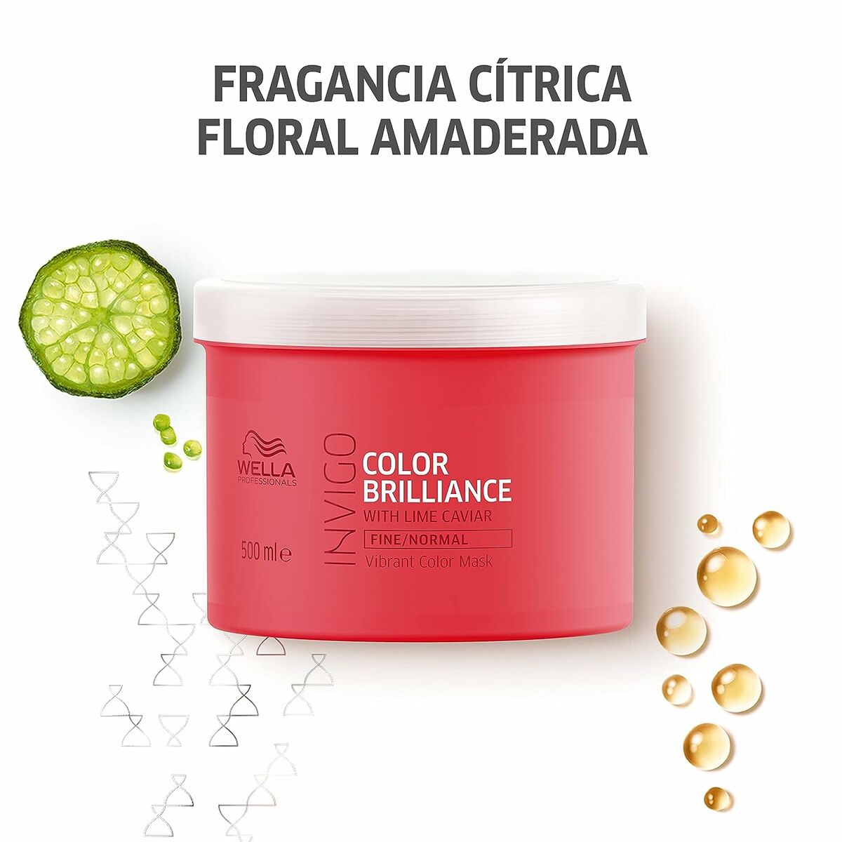 Haarmaske Wella Invigo Color Brilliance 500 ml