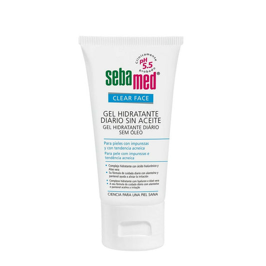 Feuchtigkeitsgel Sebamed Clear Face (50 ml)