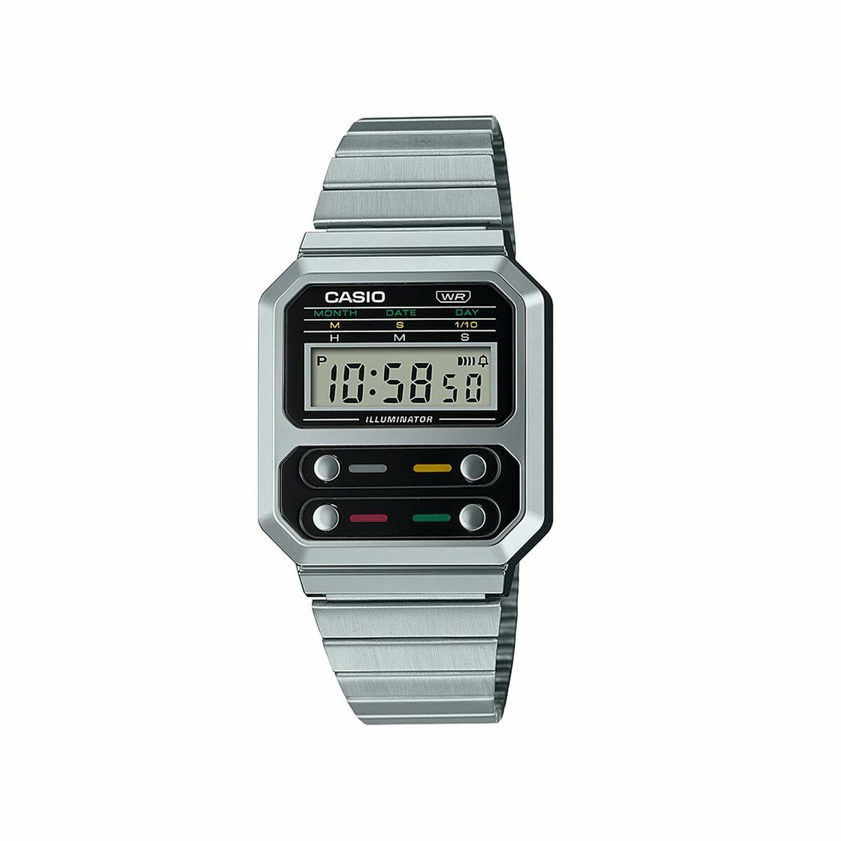 Unisex-Uhr Casio A100WE-1AEF