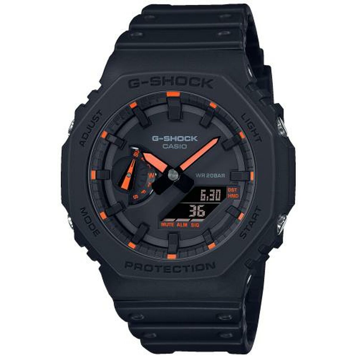 Herrenuhr Casio G-Shock GA-2100-1A4ER Schwarz