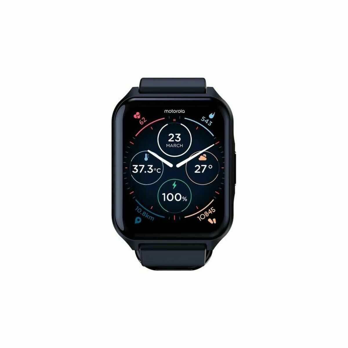 Smartwatch Motorola 1,69" Schwarz