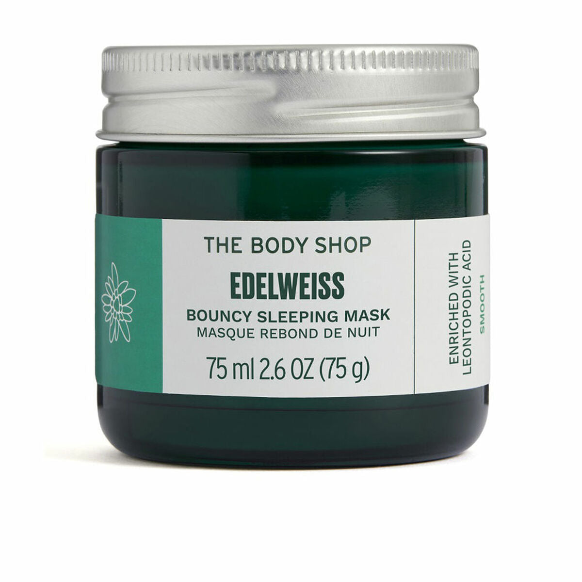 Feuchtigkeitsspendende Nachtmaske The Body Shop Edelweiss 75 ml