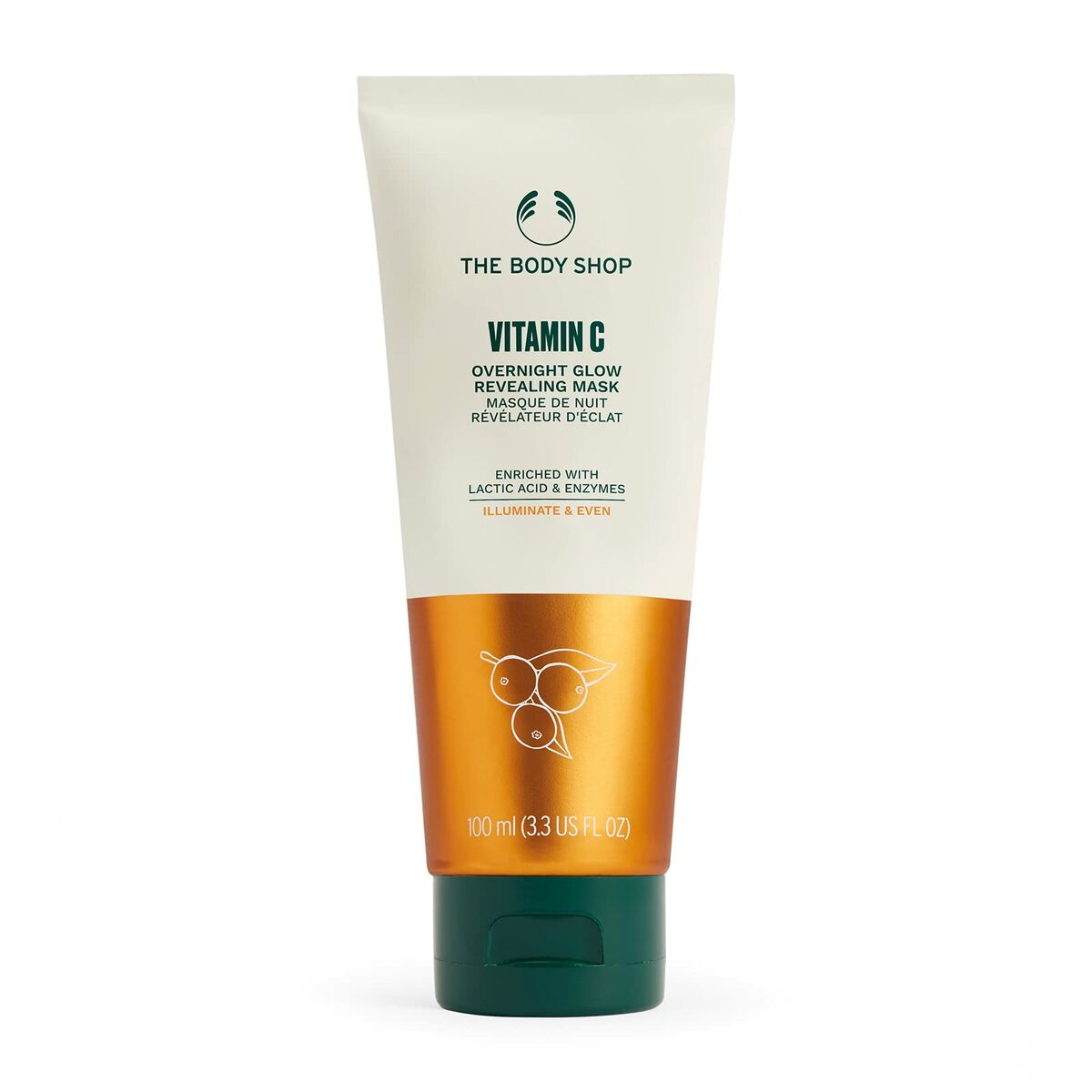 Feuchtigkeitsspendende Nachtmaske The Body Shop Vitamin C 100 ml