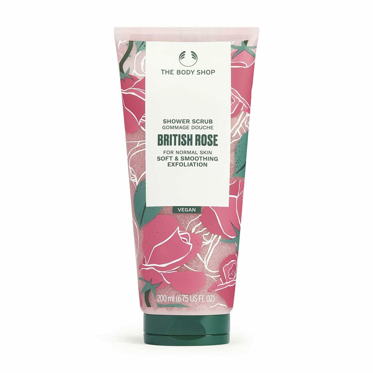 Körperpeeling The Body Shop British Rose 200 ml