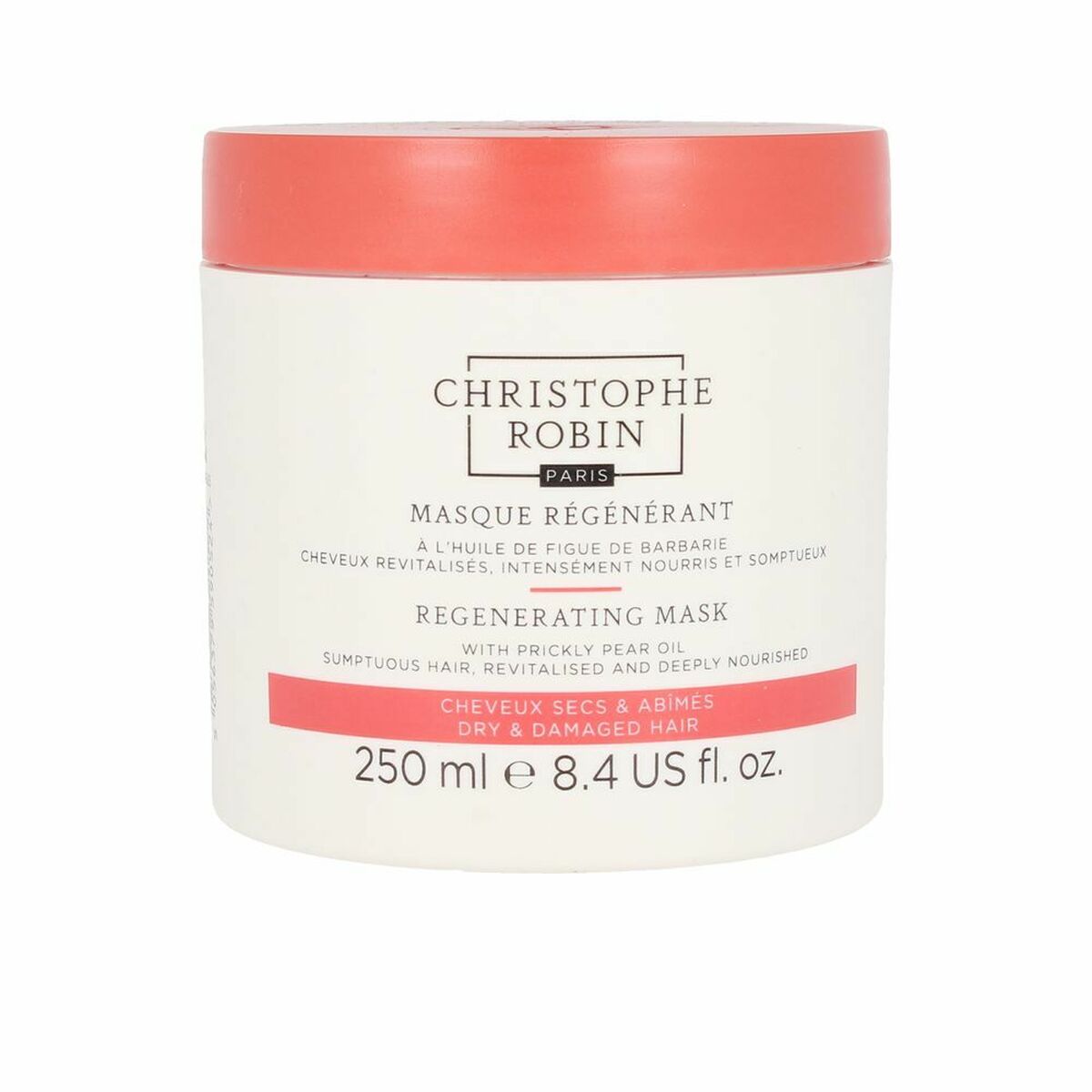 Regenerierende Reinigungsmaske Christophe Robin Nahrhafter Revitalisierer (250 ml)