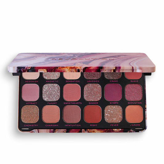 Palette mit Lidschatten Revolution Make Up Forever Flawless Allure 18 Farben