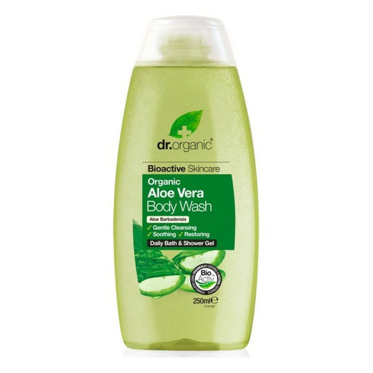 Aloe Vera Feuchtigkeitsbad Gel Bioactive Organic Dr.Organic DR00109 250 ml