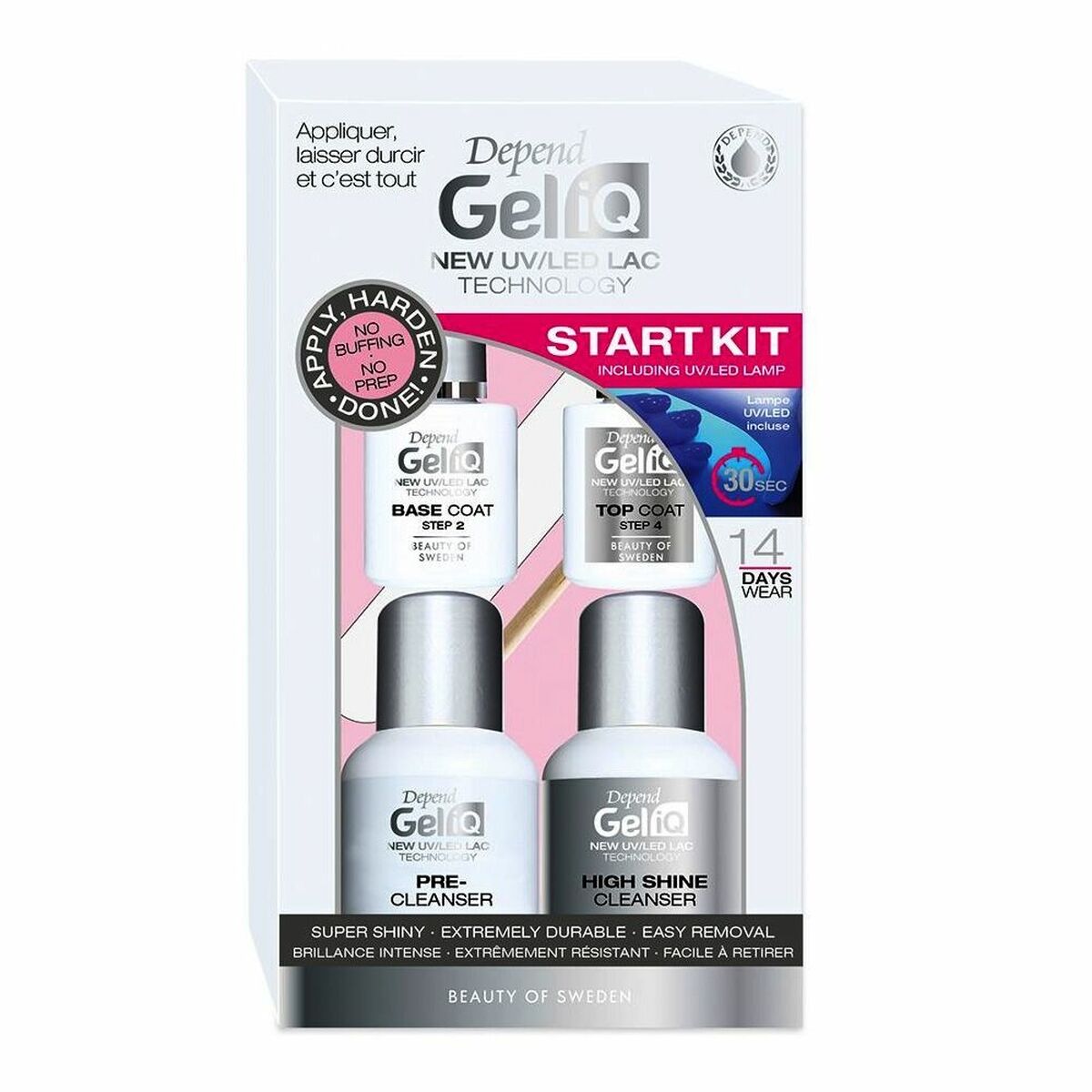 Maniküre-Set Beter Gel iQ Start Kit (7 pcs)