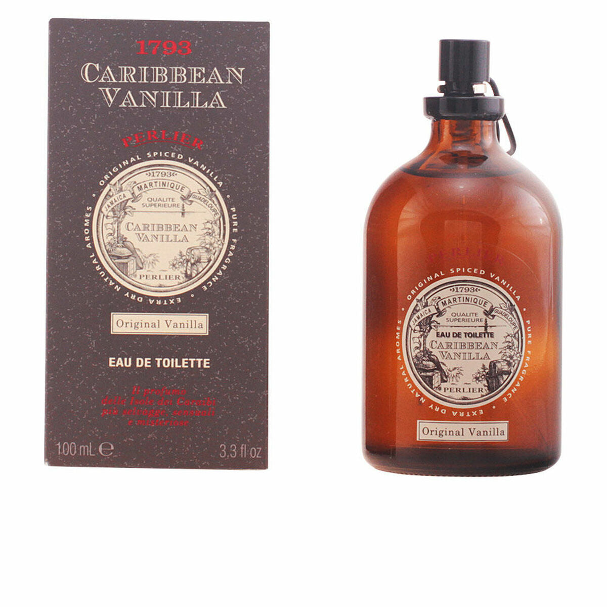 Herrenparfüm Victor 8009740823322 EDT Caribbean Vainilla Original 100 ml