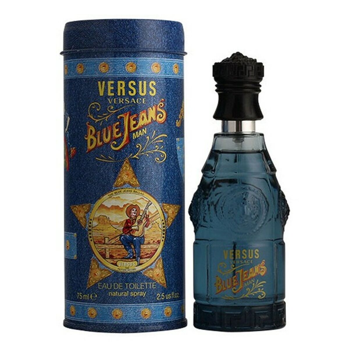 Herrenparfüm Versace Blue Jeans EDT (75 ml)