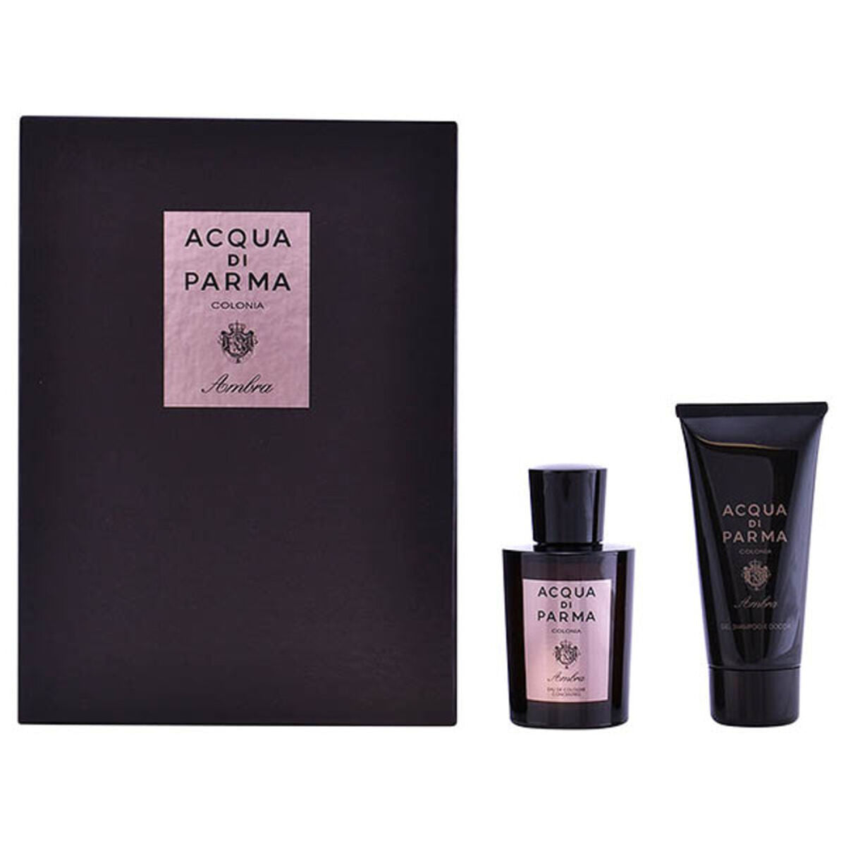 Set mit Herrenparfüm Colonia Ambra Acqua Di Parma 2523646 EDC 2 Stücke (2 pcs)