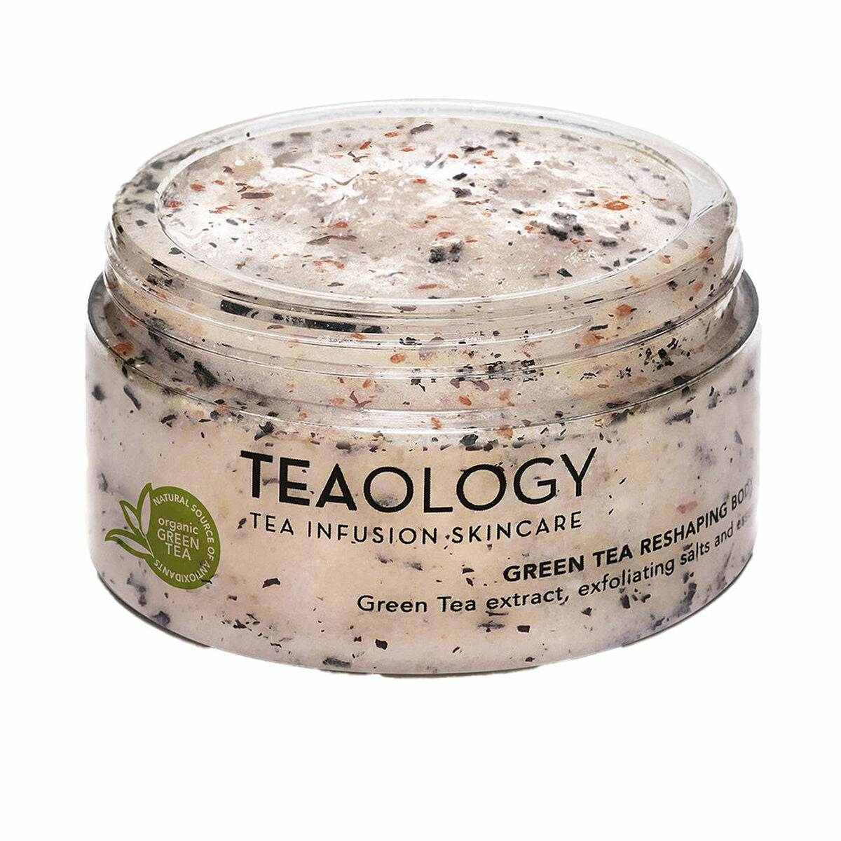 Körperpeeling Teaology   Grüner Tee Körperumgestaltung 450 g