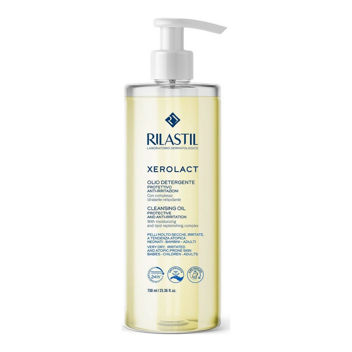 Duschöl Xerolact Rilastil D29065080 Reiniger Feuchtigkeitsspendend 750 ml