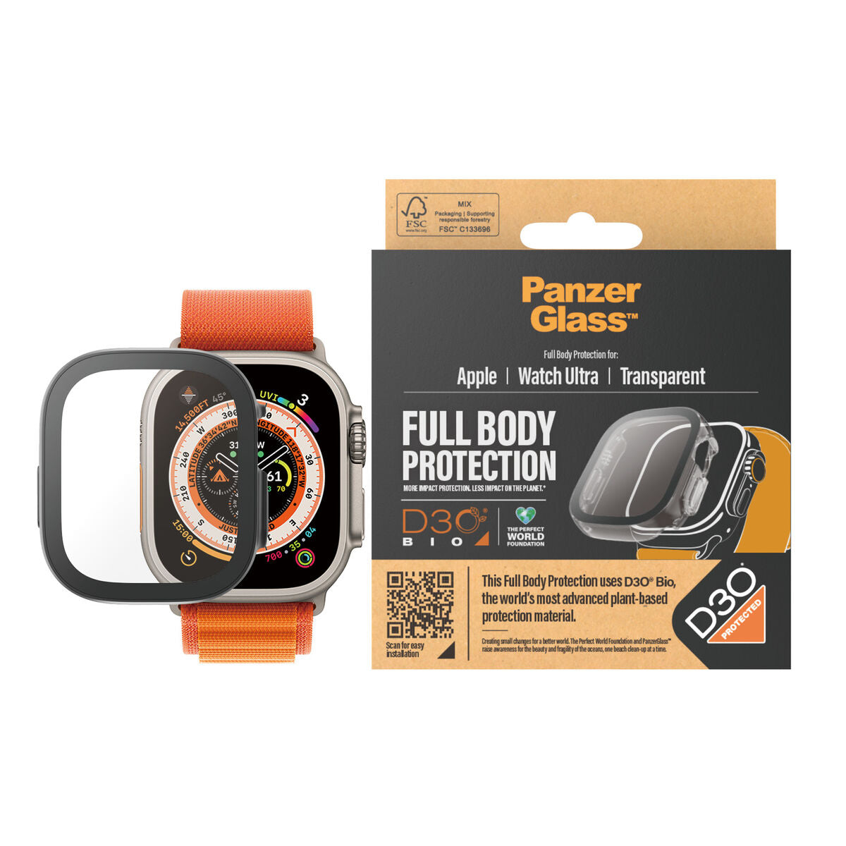 Smartwatch Panzer Glass 3688 Durchsichtig