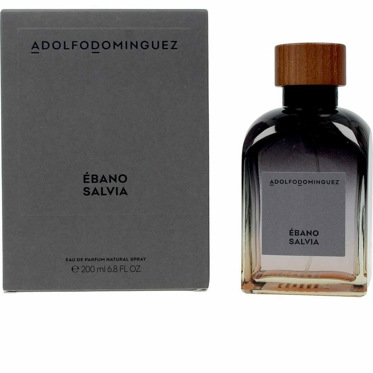 Herrenparfüm Adolfo Dominguez EDP Ébano Salvia 200 ml