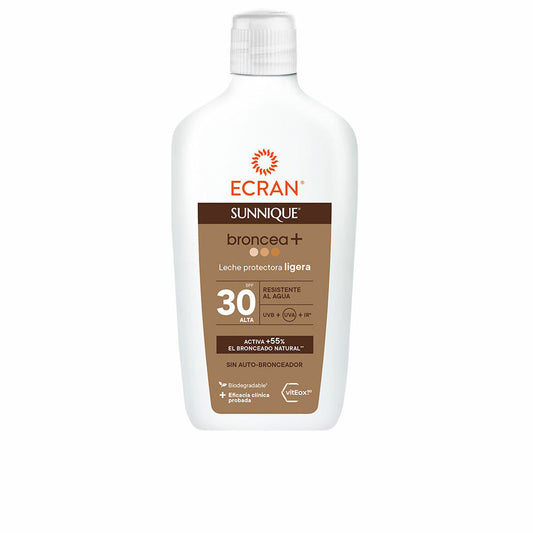 Sonnenmilch Ecran Sunnique Broncea+ Spf 30 Leichtgewicht