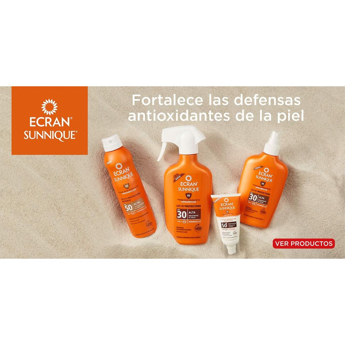 Sonnenschutzcreme für das Gesicht Sun Lemonoil Ecran SPF 50