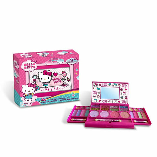 Schminkset für Kinder Hello Kitty Hello Kitty Plumier Alumino Maquillaje 18 Stücke (18 pcs)