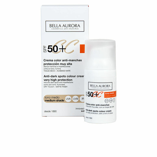 Anti-Fleckencreme Bella Aurora 2526112 Mittlerer Ton 30 ml