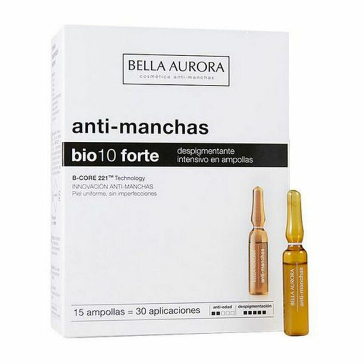 Antifleckenbehandlung Bella Aurora Bio-10 Forte (15 x 4 ml)