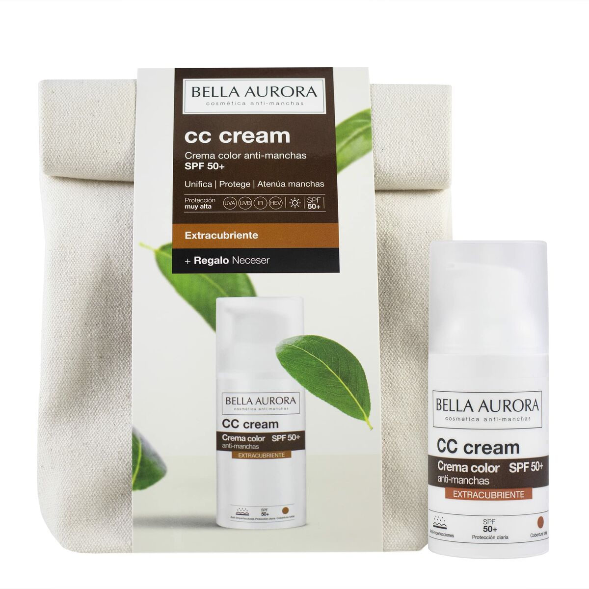 CC Cream Bella Aurora Extra-Coverage 30 ml 2 Stücke